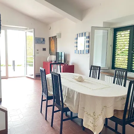 Villa Annita Vista Mare 350 Mt Dalla Numana