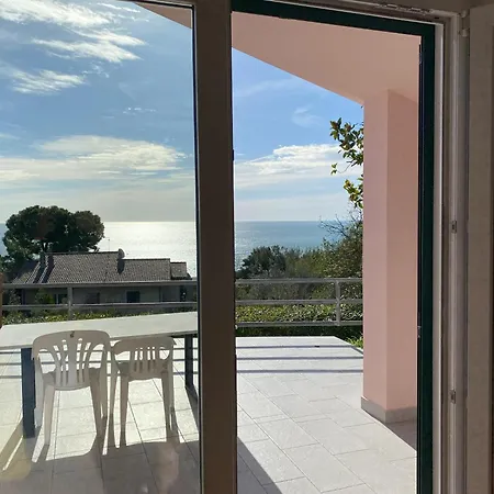 Villa Annita Vista Mare 350 Mt Dalla Numana